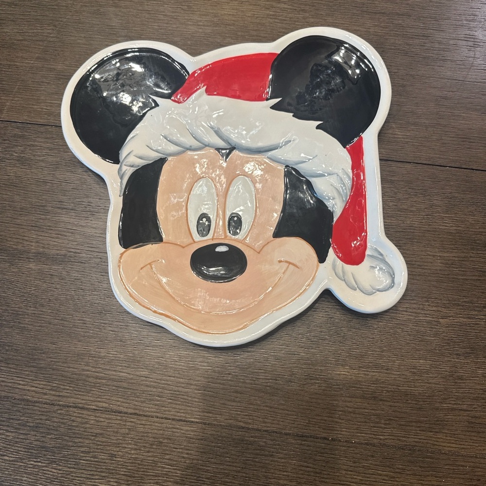 Disney White Decorative Plate